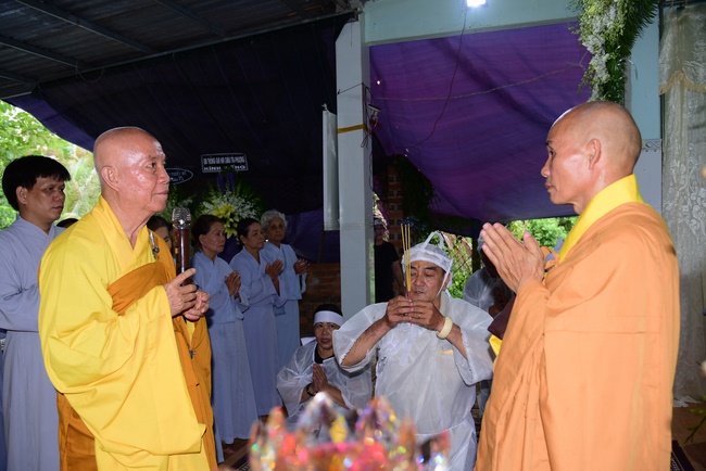 The  praying ceremony for rebirth in Cu Chi, District 1 and Hoc Mon